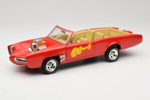 Pontiac GTO Monkeemobile Vermelho ERTL 1:18 33150 Metal