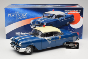 Pontiac Star Chief Carro de Polícia Sun Star 1:18 5046 Metal - imagem 6 de 6