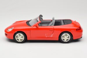 Porsche 911 996 Cabriolet Vermelho Mira 1:18 06930 Metal - imagem 4 de 8
