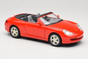 Porsche 911 996 Cabriolet Vermelho Mira 1:18 06930 Metal - imagem 6 de 8