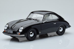 Porsche 356 Preto Norev 1:18 187451 Metal