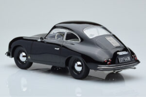 Porsche 356 Preto Norev 1:18 187451 Metal - imagem 5 de 6