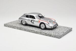 Porsche 356B 1600 GS Carrera GTL Abarth #42 H. Herrmann / H. Linge Targa Florio 1962 Minichamps 1:18 107626842 Resina - imagem 4 de 6