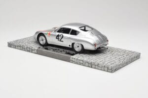Porsche 356B 1600 GS Carrera GTL Abarth #42 H. Herrmann / H. Linge Targa Florio 1962 Minichamps 1:18 107626842 Resina - imagem 5 de 6