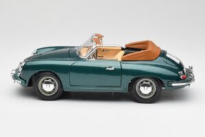 Porsche 356B Cabriolet Verde Bburago 1:18 3051-M1 Metal - imagem 4 de 8