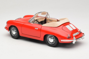 Porsche 356B Cabriolet Vermelho Tchibo 1:18 45703 Metal - imagem 7 de 8