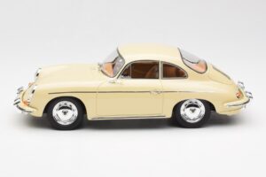 Porsche 356B Carrera 2 Marfim GT Spirit 1:18 GT010ZM Resina - imagem 3 de 6