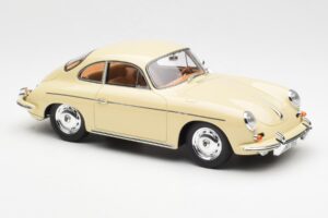 Porsche 356B Carrera 2 Marfim GT Spirit 1:18 GT010ZM Resina - imagem 4 de 6