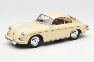 Porsche 356B Carrera 2 Marfim GT Spirit 1:18 GT010ZM Resina