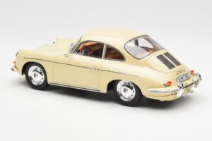 Porsche 356B Carrera 2 Marfim GT Spirit 1:18 GT010ZM Resina - imagem 5 de 6