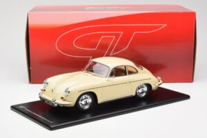 Porsche 356B Carrera 2 Marfim GT Spirit 1:18 GT010ZM Resina - imagem 6 de 6