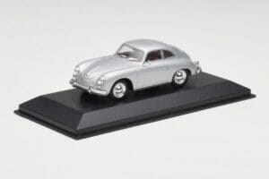 Porsche 356B Coupe Prata Minichamps 1:43 400064321 Metal - imagem 2 de 4