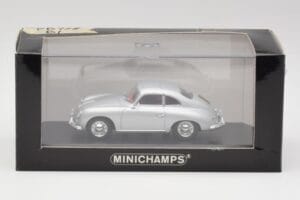 Porsche 356B Coupe Prata Minichamps 1:43 400064321 Metal - imagem 4 de 4
