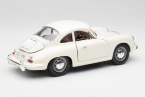 Porsche 356B Branco Bburago 1:18 3021-M3 Metal - imagem 3 de 8