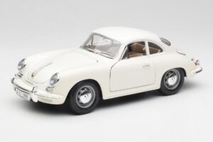 Porsche 356B Branco Bburago 1:18 3021-M3 Metal