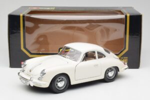 Porsche 356B Branco Bburago 1:18 3021-M3 Metal - imagem 8 de 8