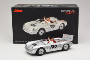 Porsche 550 A Spyder Little Bastard James Dean Schuco 1:18 450033200 Metal - imagem 8 de 8