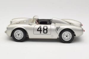 Porsche 550A Spyder #48 Sports Prototype 1955 Maisto 1:18 50341 Metal - imagem 4 de 8