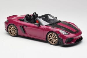Porsche 718 982 Spyder RS Weissach Package Ruby Star Neo GT Spirit 1:18 GT486 Resina - imagem 4 de 6