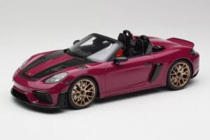 Porsche 718 982 Spyder RS Weissach Package Ruby Star Neo GT Spirit 1:18 GT486 Resina