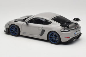 Porsche 718 Cayman 982 GT4 RS Weissach Package Chalk Norev 1:18 187253 Metal - imagem 7 de 8