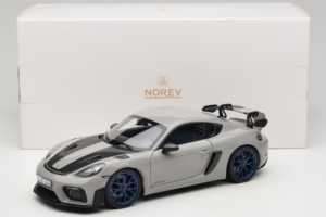 Porsche 718 Cayman 982 GT4 RS Weissach Package Chalk Norev 1:18 187253 Metal - imagem 8 de 8