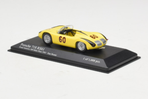 Porsche 718 RS61 #60 D. Wester Road America 500 Miles 1963 Minichamps 1:43 430636560 Metal - imagem 3 de 4