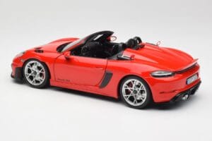 Porsche 718 Spyder RS Guards Red Norev 1:18 187271 Metal - imagem 7 de 8