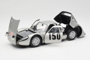 Porsche 904 GTS #150 E. Bohringer / R. Wutherich Rally Monte Carlo Class Winners 1965 Minichamps 1:18 180656750-O Metal - imagem 2 de 8