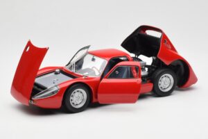 Porsche 904 GTS Vermelho Minichamps 1:18 180067720 Metal - imagem 2 de 7