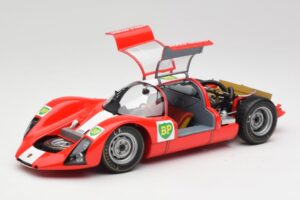 Porsche 906E BP World Record Runs Monza 1967 Minichamps 1:18 100676100 Metal - imagem 2 de 8