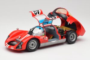 Porsche 906K #49 R. Vogele / J. Siffert 12 Hours of Sebring 1966 Minichamps 1:18 100666149 Metal - imagem 2 de 8
