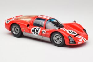 Porsche 906K #49 R. Vogele / J. Siffert 12 Hours of Sebring 1966 Minichamps 1:18 100666149 Metal - imagem 6 de 8