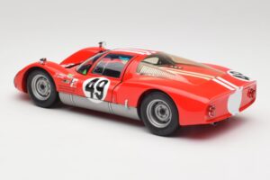 Porsche 906K #49 R. Vogele / J. Siffert 12 Hours of Sebring 1966 Minichamps 1:18 100666149 Metal - imagem 7 de 8