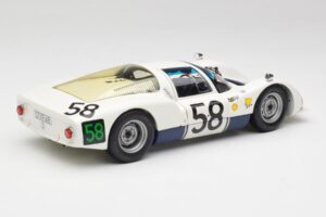 Porsche 906K #58 G. Klass / R. Stommelen 24 Hours of Le Mans 1966 Minichamps 1:18 100666158 Metal - imagem 3 de 8