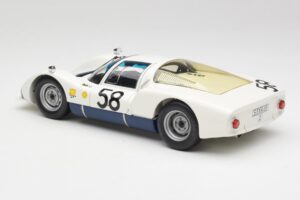 Porsche 906K #58 G. Klass / R. Stommelen 24 Hours of Le Mans 1966 Minichamps 1:18 100666158 Metal - imagem 7 de 8