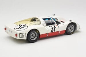 Porsche 906 K #37 V. Elford / B. Pon Porsche System 24 Hours of Le Mans 1967 Minichamps 1:18 100676137 Metal - imagem 3 de 8
