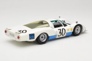 Porsche 906 LE #30 J. Siffert / C. Davis GT Class Winner Le Mans 1966 Minichamps 1:18 100666130 Metal - imagem 3 de 8