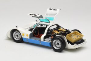 Porsche 906 LE #30 J. Siffert / C. Davis GT Class Winner Le Mans 1966 Minichamps 1:18 100666130 Metal - imagem 5 de 8