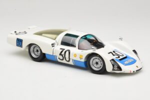 Porsche 906 LE #30 J. Siffert / C. Davis GT Class Winner Le Mans 1966 Minichamps 1:18 100666130 Metal - imagem 6 de 8