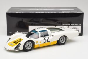Porsche 906LH #32 Porsche System Engineering G. Schutz / P. De Klerk 24 Hours of Le Mans 1966 Minichamps 1:18 100666132 Metal - imagem 8 de 8