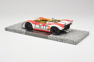 Porsche 908/02 Spyder #6 K. Lins / R. Attwood Nürburgring 1000km 1969 Minichamps 1:18 107692006 Metal - imagem 5 de 6