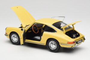 Porsche 911 901 Champagne Amarelo Kyosho 1:18 08969Y Metal - imagem 5 de 8