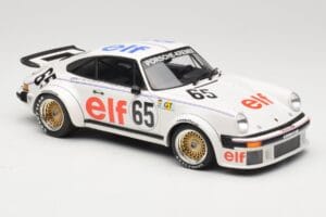 Porsche 934 Kremer Racing #65 B. Wollek / D. Pironi / M-C. Beaumont 24 Hours of Le Mans 1976 Minichamps 1:18 155766465 Metal - imagem 4 de 6