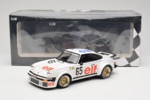 Porsche 934 Kremer Racing #65 B. Wollek / D. Pironi / M-C. Beaumont 24 Hours of Le Mans 1976 Minichamps 1:18 155766465 Metal - imagem 6 de 6