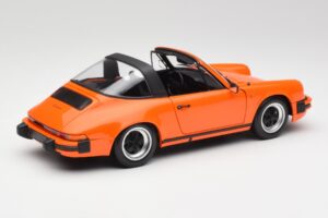 Porsche 911 930 Carrera 3.2 Targa Laranja Minichamps 1:18 100063064 Metal - imagem 3 de 8