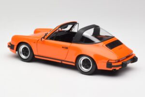 Porsche 911 930 Carrera 3.2 Targa Laranja Minichamps 1:18 100063064 Metal - imagem 7 de 8