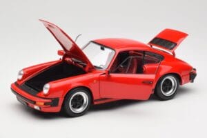 Porsche 911 930 Carrera 3.2 Guards Red Minichamps 1:18 100063021 Metal - imagem 2 de 8