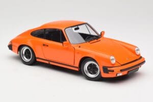 Porsche 911 930 Carrera 3.2 Signal Orange Minichamps 1:18 100063025 Metal - imagem 6 de 8