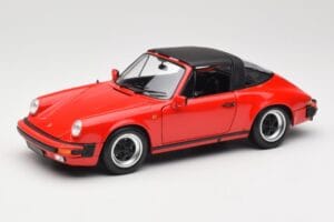 Porsche 911 930 Carrera Targa 3.2 Guards Red Minichamps 1:18 100063061 Metal - imagem 3 de 9